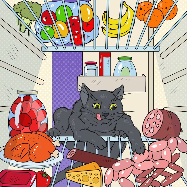 can cats eat from the fridge