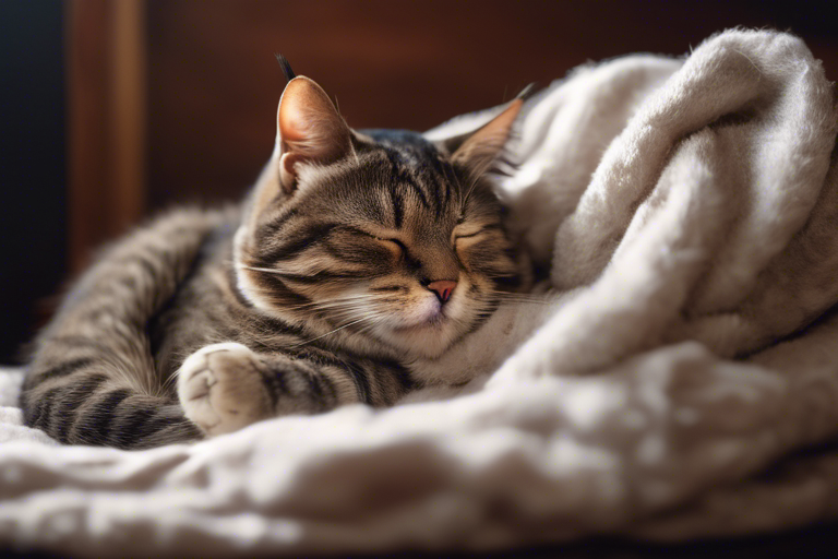 Cat Sleeping on Your Chest